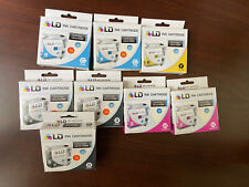Brother Compatible, NEW, LD-LC103, Cyan, Magenta, Black, Yellow Lot of 8 picture
