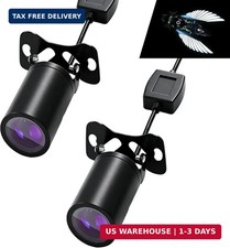 2 PCS Motorcycle LED Projection Lights, Wing Pattern Exterior Decor Lights, Vehi picture