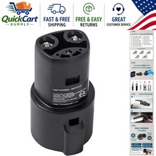 Compact J1772 to NACS Charging Adapter - 80A for Tesla & NACS EVs,  Certified picture