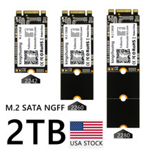 Kingchuxing 2TB M.2 NGFF SSD 2280 2260 2242 SATA Solid State Drive Lot 550MB/s picture