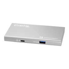 Plugable Thunderbolt 4 Hub Dual 4K 60W Mac Windows USB4-HUB3A OPEN BOX TESTED picture