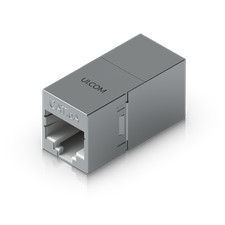 Ubiquiti RJ45 Inline Coupler Indoor, 10-Pack UACC-RJ45-COUPLER-C6A - NEW SEALED picture