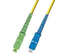 10M Singlemode Simplex Fiber Optic Cable 9/125 SC APC UPC Patch Cable Patch Cord picture