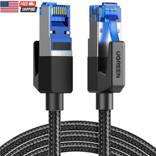 Cat 8 Ethernet Cable 6FT, High Speed Braided 40Gbps 2000Mhz Network Cord Cat8 RJ picture