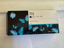 Genuine HP DesignJet Matte Black 300mL Ink Cartridge 772 picture