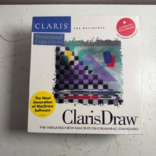 ClarisDraw Vector-Based Drawing & Graphics Application Software for Macintosh picture