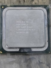Intel 04 Pentium D 820 CPU Processor 2.80GHz 2MB 800MHz LGA775 SL8CP picture