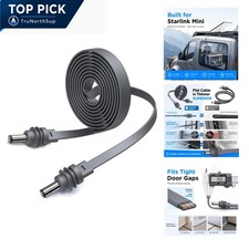 Starlink Mini DC Power Cable 16.4FT 5M Waterproof Flat Car Window Pass-Through picture