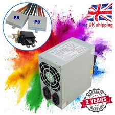 AT PSU Power supply unit for older vintage retro PC computer machine. P8 & P9 picture