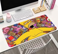 Homer Simpson Mouse Pad | The Simpsons Bart Gaming + PC Desk Mat picture