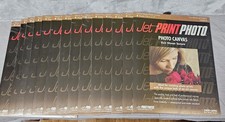 Lot 70 Photo Canvas Sheets Ink Jet Print Photo Paper 8.5 x 11 Heavy Weight picture