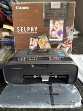 Canon Selphy CP1300 Wireless Color Photo Printer Black Tray AC Adapter, Paper picture