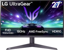 LG 27-Inch Ultragear FHD (1920 x 1080) Gaming Monitor - Black (27GS40W-B)™ picture