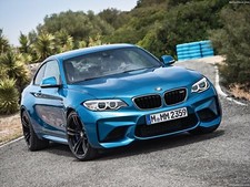 Cars bmw m2 coupe Desk Mat Stitched picture