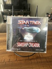 Star Trek - Starship Creator - User's Guide 1998 RARE picture