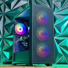 Custom RGB Gaming Desktop PC Intel Core i7 3.40 Quad 32 GB SSD Nvidia RTX 5060 picture