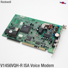 ROCKWELL V1456VQH-R GER 56K 14.4pbs ISA 16-BIT MODEM UMC 14400 56K BPS VOICE  picture