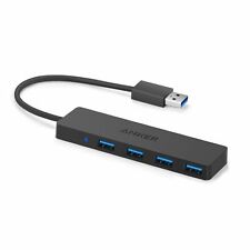 Genuine ANKER USB 3.0 Ultra Slim 4 Port Data Hub AK-A7516011 From Japan picture