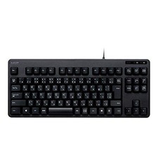 Elecom TK-FCM103XBK Keyboard  Wired  Membrane  Compact Keyboard  BlackNEW picture