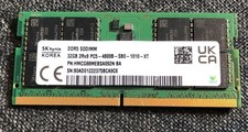 SK hynix 32GB DDR5 4800 Laptop SODIMM RAM 2Rx8 PC5-4800B  picture