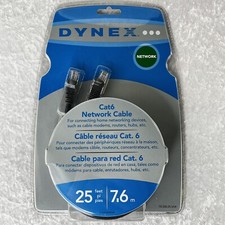 Dynex Cat6 Premium Network Cable 25 ft/7.6 m - New picture