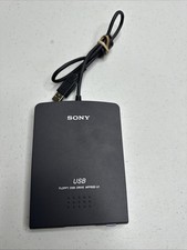 SONY USB Portable Diskette Drive MPF82E-U1 Grey Floppy Disk Drive -UNTESTED picture
