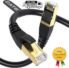 DbillionDa Cat8 Ethernet Cable, Outdoor&Indoor, 6FT Heavy Duty High Speed 26AWG picture