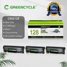 GREENCYCLE 3PK Toner Fits for Canon 128 FaxPhone L100 L190 Imageclass D520 D550 picture