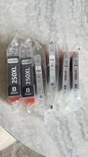 6 Pack CLI-251XL Gray Ink Cartridge For Canon Pixma MG6320 IP8720 MG7120 MG7520 picture