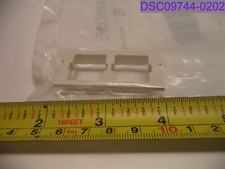 Qty = 23: Commscope White FP Type Double Port Adapter Housing P/N 760008664 picture