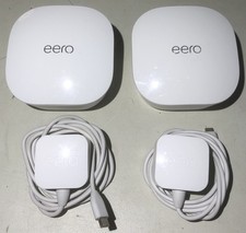 2 X Eero J010001 Wireless Dual-Band Wi-Fi Router picture