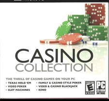 CASINO COLLECTION On Hand Software Windows PC CD-ROM Gambling Poker Game F picture