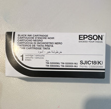 Epson SJIC18(K) Black Genuine Inkjet Ink Cartridge C33S020484 TM-S2000MJ picture