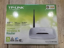 TP-LINK TL-WR740N WIRELESS N150 HOME ROUTER 150MBPS WIFI WPS BUTTON NEW SEALED picture