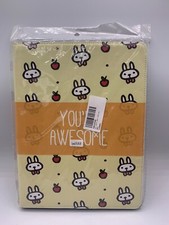 Dteck 9.7 IPad 5/6/8 Cute Bunny Your Awesome Stand Cover 2010 Cloth and Stylus picture