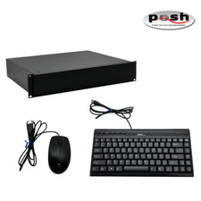 1U USB Rackmount Keyboard Drawer with Mouse picture