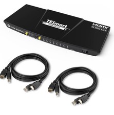TESsmart 4K 60Hz Ultra HD Audio Output KVM Switch picture