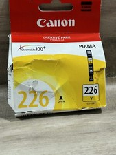 Genuine Canon CLI-226Y Yellow Ink Cartridge 226Y – OEM Sealed picture