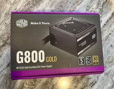 Cooler Master G800 Gold 80 Plus Gold Certified ATX Power Supply - Open Box picture