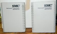 (2) SMC Networks EliteConnect Power Injector SMCPWR-INJ3 Power Over Ethernet picture