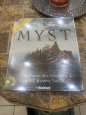 Myst Big Box PC Factory Sealed Vintage 1994 Printing Broderbund Nice Condition picture