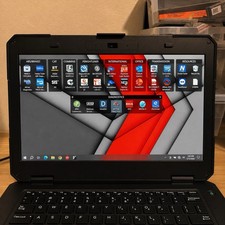 Dell Rugged Diesel Diagnostic Laptop SSD Fleet Ready + NEXIQ USB LINK 3 picture