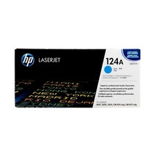 HP 124A (Q6001A) Cyan Toner Cartridge New, Open Box picture