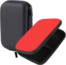 2 Pack Hard Drive Carrying Case 2.5 inch HDD SSD External Drive Storage Bag Orga picture