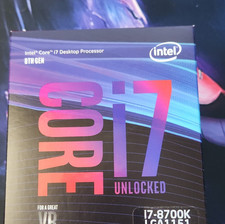 Intel Core i7-8700K 8th Gen Coffee Lake 3.7GHz/4.7GHz LGA1151 Desktop Processor picture