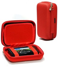 Navitech Red Hard GPS Carry Case For The Aguri AGR520 5