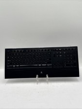 Logitech K740 Illuminated Keyboard Slim USB Wired Backlit Y-UY95 Tested/Working picture