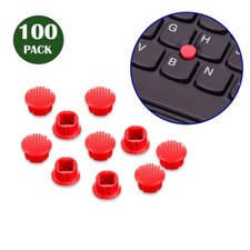 100pc Rubber Mouse Pointer Trackpoint Red Cap For IBM Thinkpad Laptop Nipple NEW picture