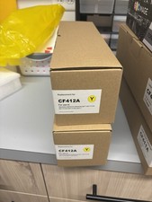 HP CF412A Compatible Yellow QTY 2 In Sealed Box (Works Never Used) picture