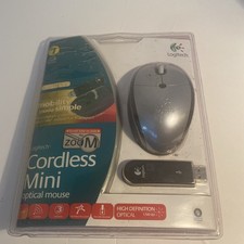 Logitech Cordless  Wireless Mini Optical Mouse NEW, Sealed picture